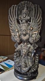 Scultura balinese Vishnu Garuda intagliata