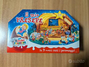 Presepe Kinder 2004 nuovo sigillato