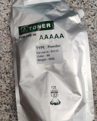 Ricarica Toner Samsung MLT-D111S 500g