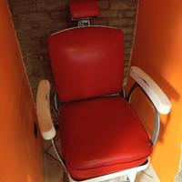 poltrona barbiere vintage