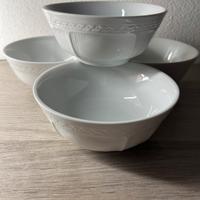 Set 4 ciotole in porcellana Andrea Fontebasso 1760