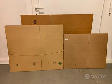 Scatole di cartone nuove