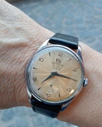 Orologio astrolux oversize in acciaio 