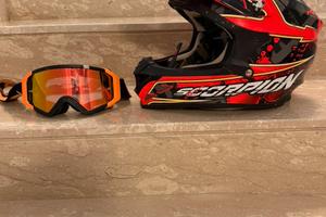 Casco da cross Scorpion