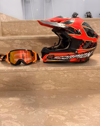 Casco da cross Scorpion