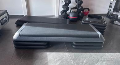 Step Gorilla sport con tappettini in gomna, nero