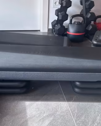 Step Gorilla sport con tappettini in gomna, nero