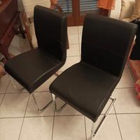 sedie poltroncine in pelle effezeta