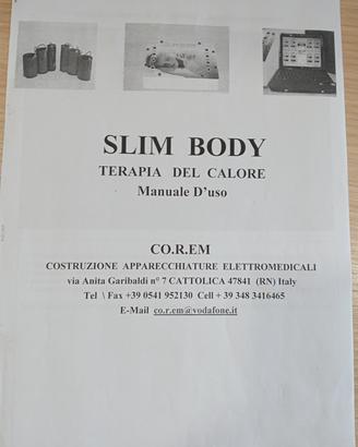 fasce termiche per terapia del calore dotato PC 