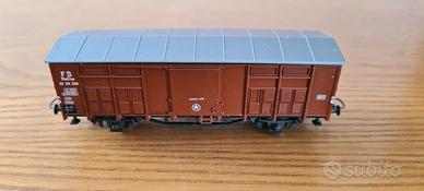 Lotto di n.2 carri merci FS Roco Scala H0