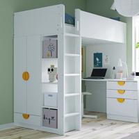 Letto a soppalco Ikea Småstad