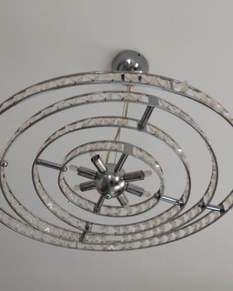 Lampadario ad anelli da soffitto
