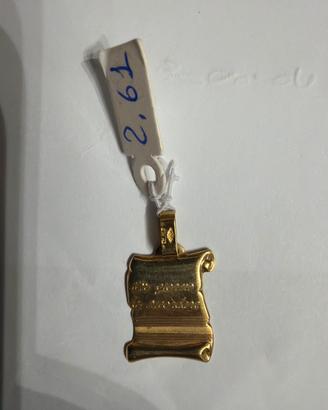 Ciondolo oro 18k
