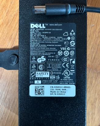 alimentatore notebook Dell