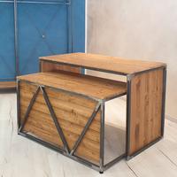 Set 2 tavoli Stile Industriale