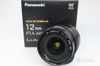 Panasonic Leica DG Summilux 12mm f/1.4 ASPH