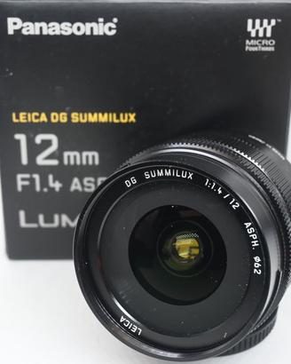 Panasonic Leica DG Summilux 12mm f/1.4 ASPH