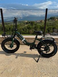 Bicicletta Elettrica Garelli pieghevole Fat Bike