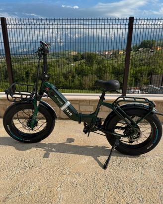 Bicicletta Elettrica Garelli pieghevole Fat Bike