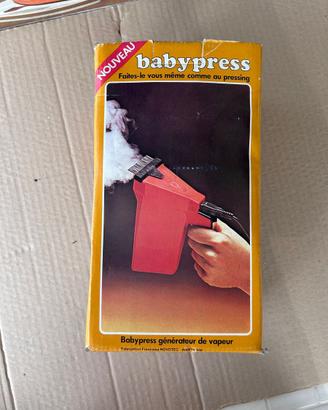 Babypress Vintage – Stiratore Verticale a Vapore