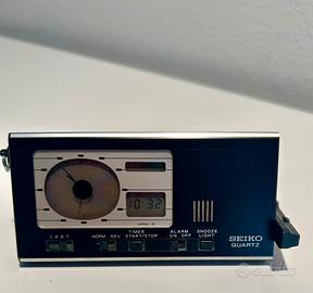 Seiko Quartz Travel Alarm Clock ref. 7471-001K