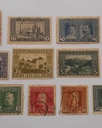 Impero austro-ungarico:  Serajevo e posta militare