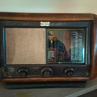 MINERVA, RADIO ,1931 A VALVOLE,FUNZIONATE