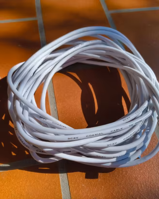 Prolunga 10 m in cavo coassiale per antenna TV