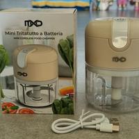 Mini tritatutto a batteria