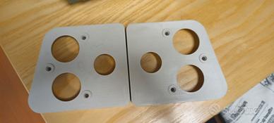 Supporti cornice STOP posteriori Citroen 2cv Nuovo