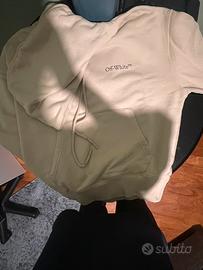 Felpa off-white uomo taglia XXS