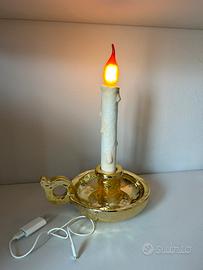 Seletti Bugia lamp gold ricaricabile