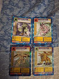Lotto carte digimon 1° edizione 1999