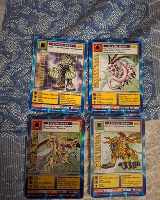 Lotto carte digimon 1° edizione 1999