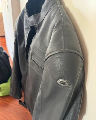 Giubbotto pelle moto