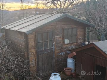 casetta da giardino in legno