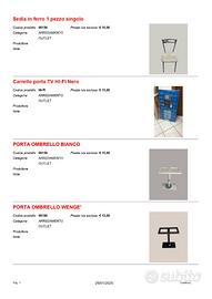 ARREDAMENTO NUOVO A PREZZI STOCK