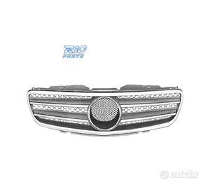 GRIGLIA PER MERCEDES CLASSE SL R230 01-12 CROMATA 