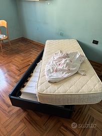 Rete a doghe e materasso