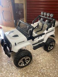 Macchina elettrica per bambini jeep