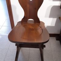 Sedie in arte povera