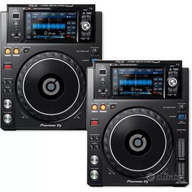 Coppia XDJ-1000 MK2 Pioneer + Borse Pioneer
