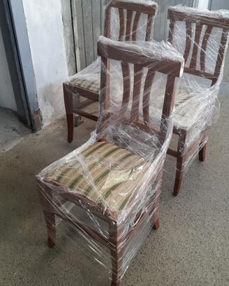 sedie in arte povera