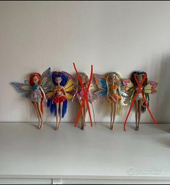 Lotto bambole winx enchantix