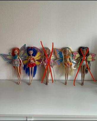 Lotto bambole winx enchantix