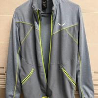 Felpa in pile uomo Puez Hybrid tg. 50.