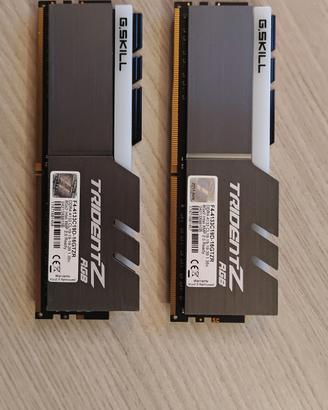 Ram G.SKILL TridentZ RGB 2x8GB DDR4 4133Mhz
