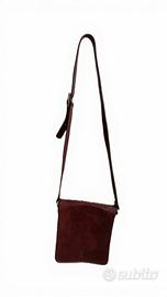 Borsa unisex vintage in vera pelle – mai usata