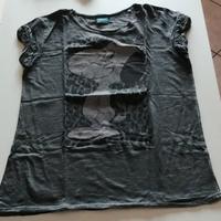 Maglietta Snoopy nera