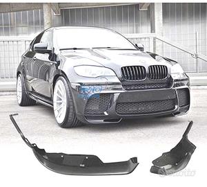 SPLITTER PARAURTI ANTERIORE BMW X6 E71 08-12 LOOK 